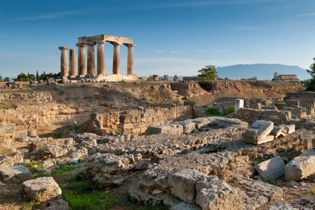 Stone Suite In The Center Of Corinth Exteriér fotografie